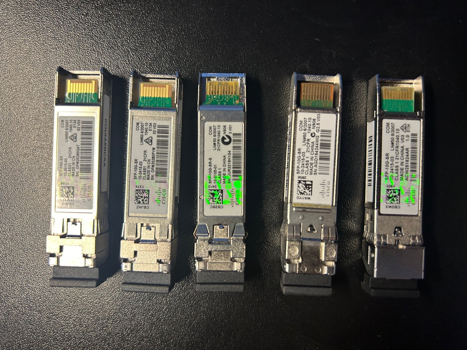 Cisco SFP-10G-SR-S Transciever 10 Gigabit, Computers en Software, Ophalen of Verzenden, Nieuw, Cisco