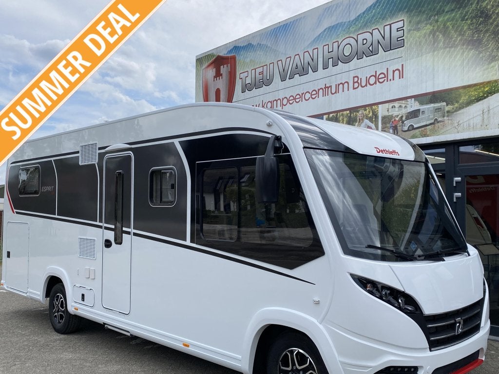 Dethleffs Esprit I7150 EBL Integraal, Caravans en Kamperen, Airbags, Fiat, Bedrijf, Diesel