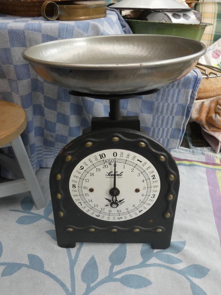 oude weegschaal/ Soehnle weegschaak/ keukenweegschaal, Ophalen of Verzenden