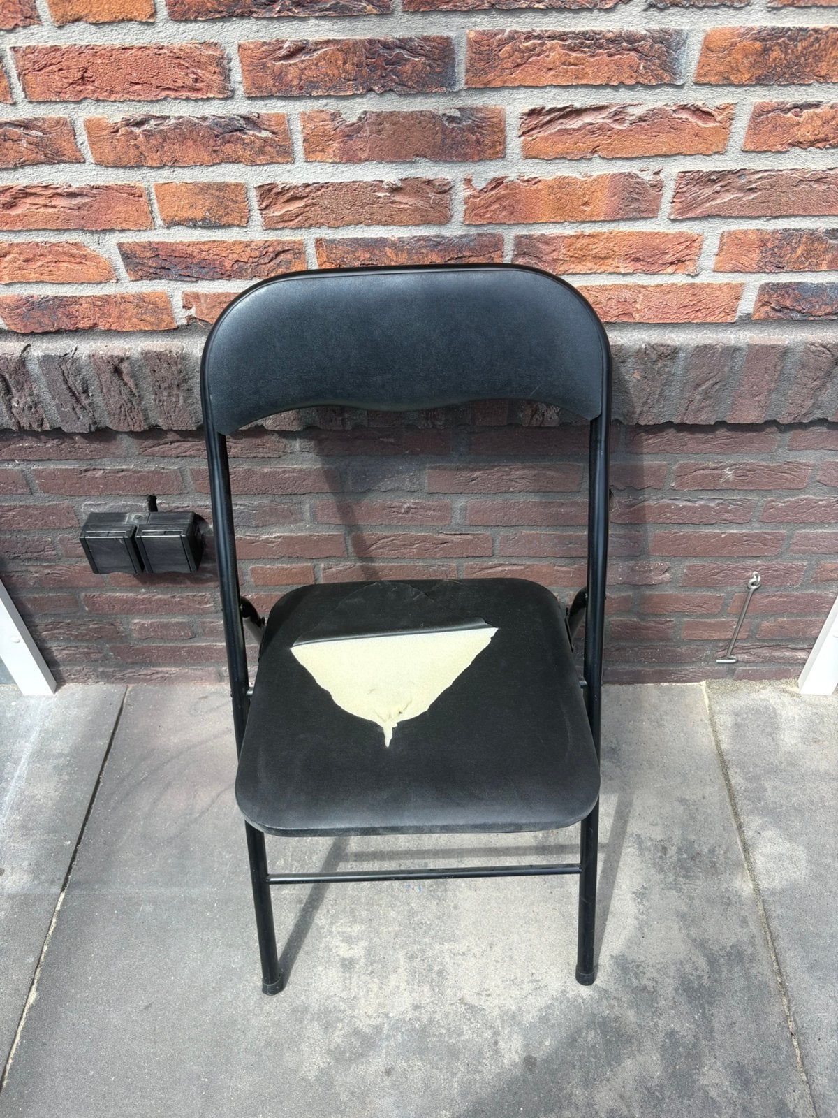 Stoel gratis ophalen, Ophalen of Verzenden, Zo goed als nieuw, Kunststof, Eén