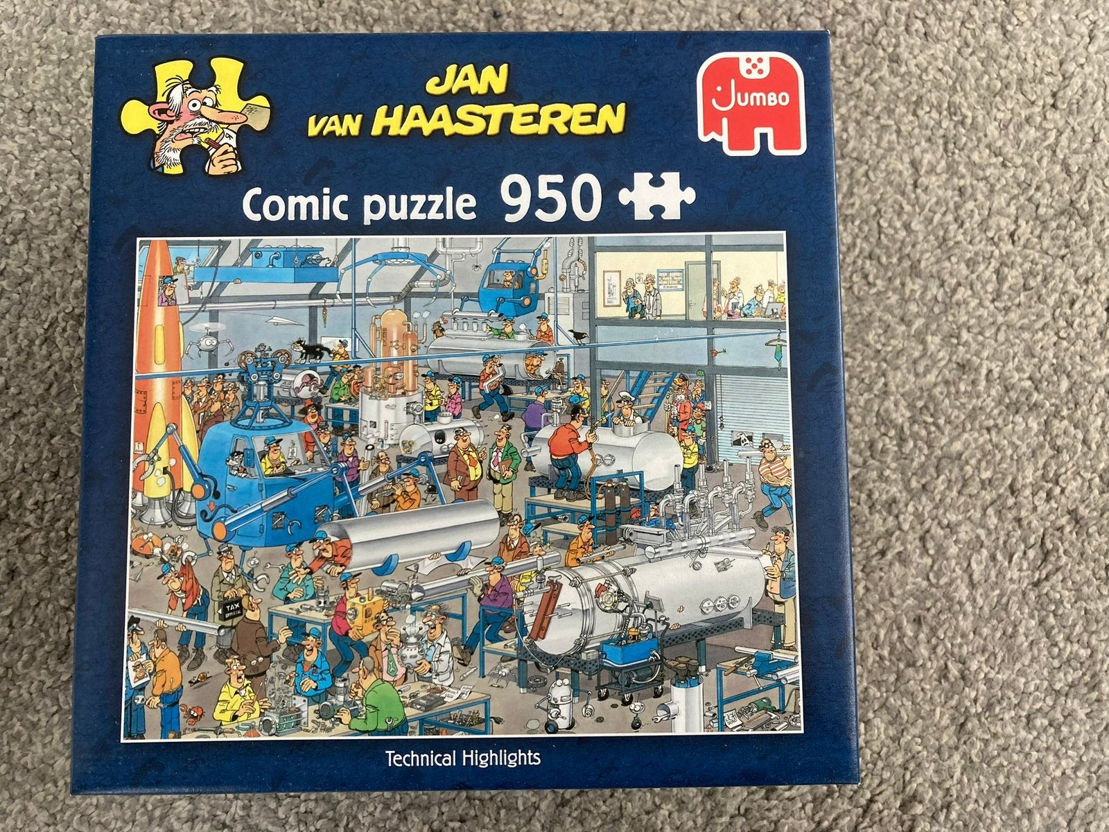 Jan van Haasteren puzzels., Ophalen, 500 t/m 1500 stukjes, Zo goed als nieuw
