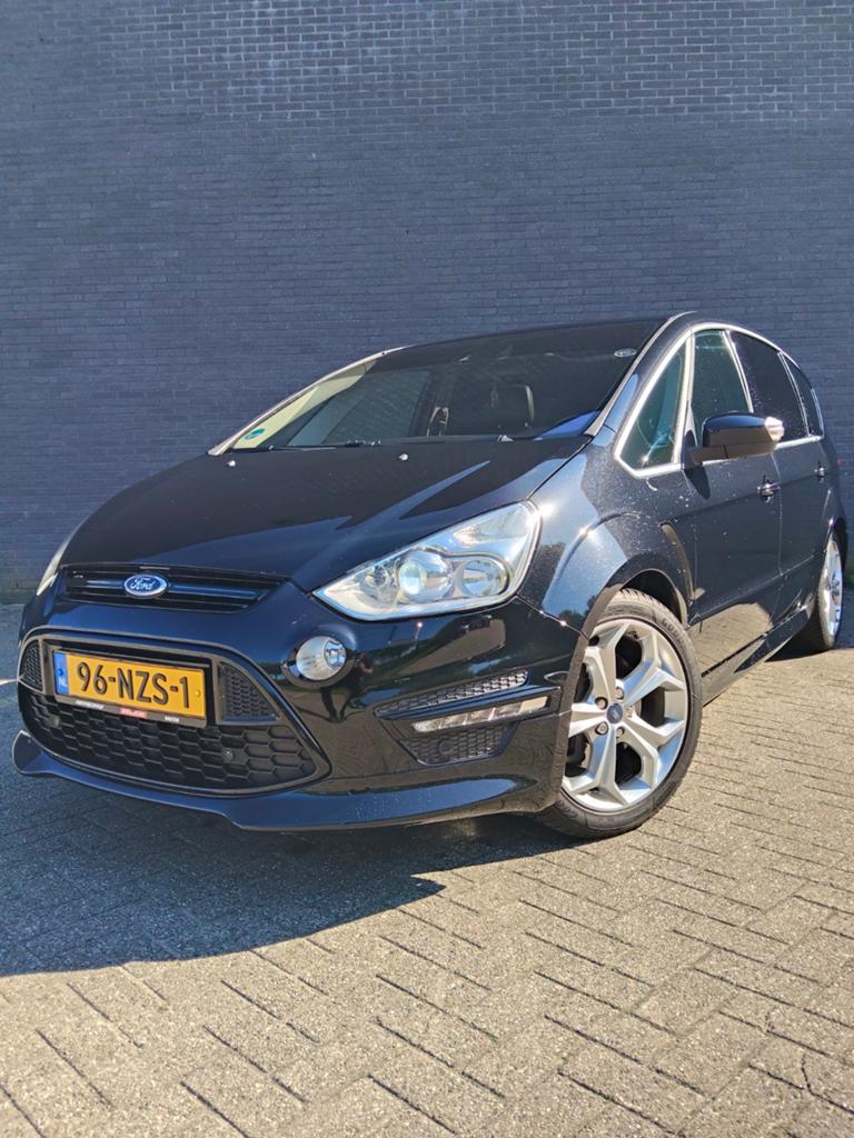 Ford S-Max 2.0 Stci 149KW Powershift 2011 Zwart, Auto's, Ford, Particulier, S-Max, ABS, Achteruitrijcamera, Adaptieve lichten