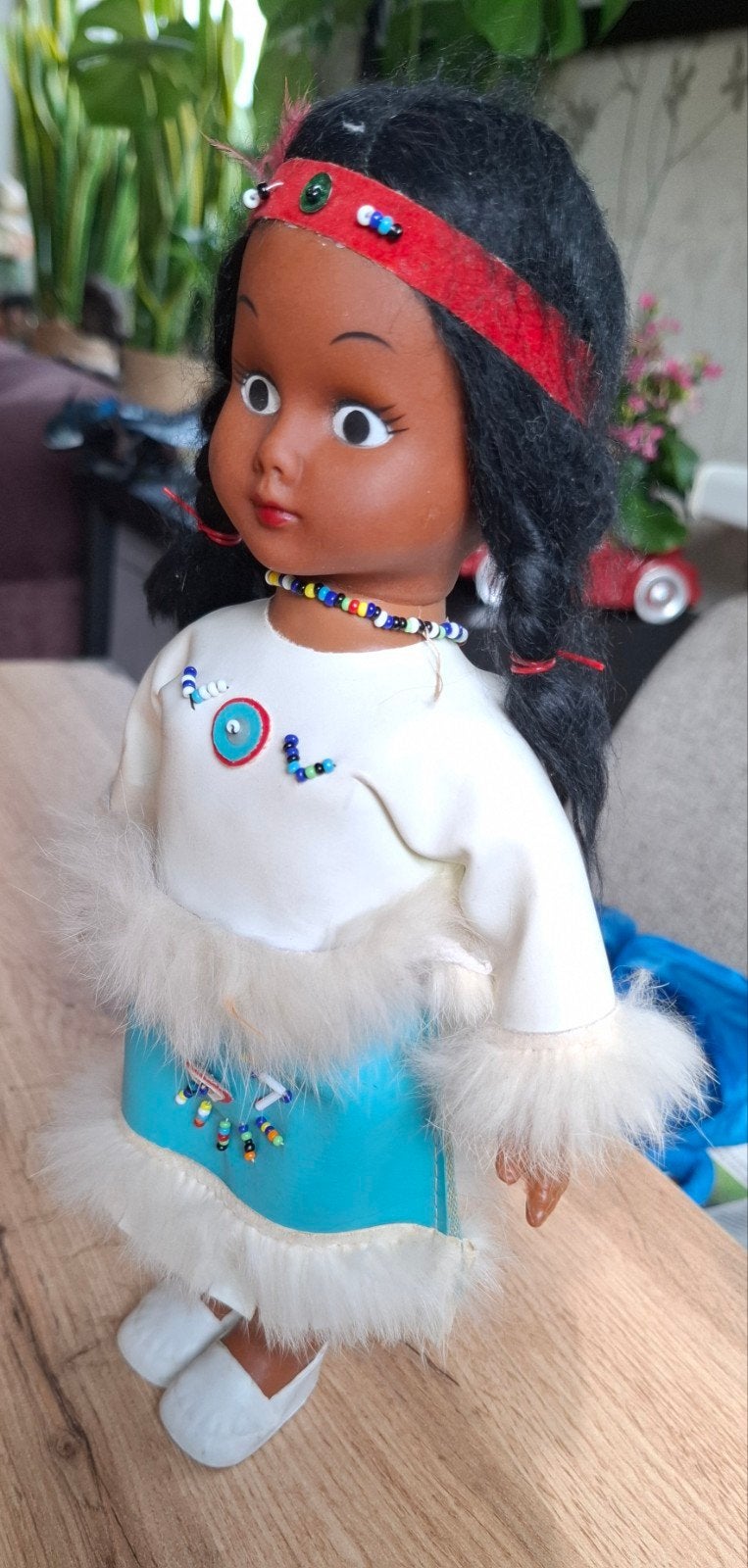 Vintage Tiki Hawai Indiaan Pop, Ophalen of Verzenden, Gebruikt, Pop