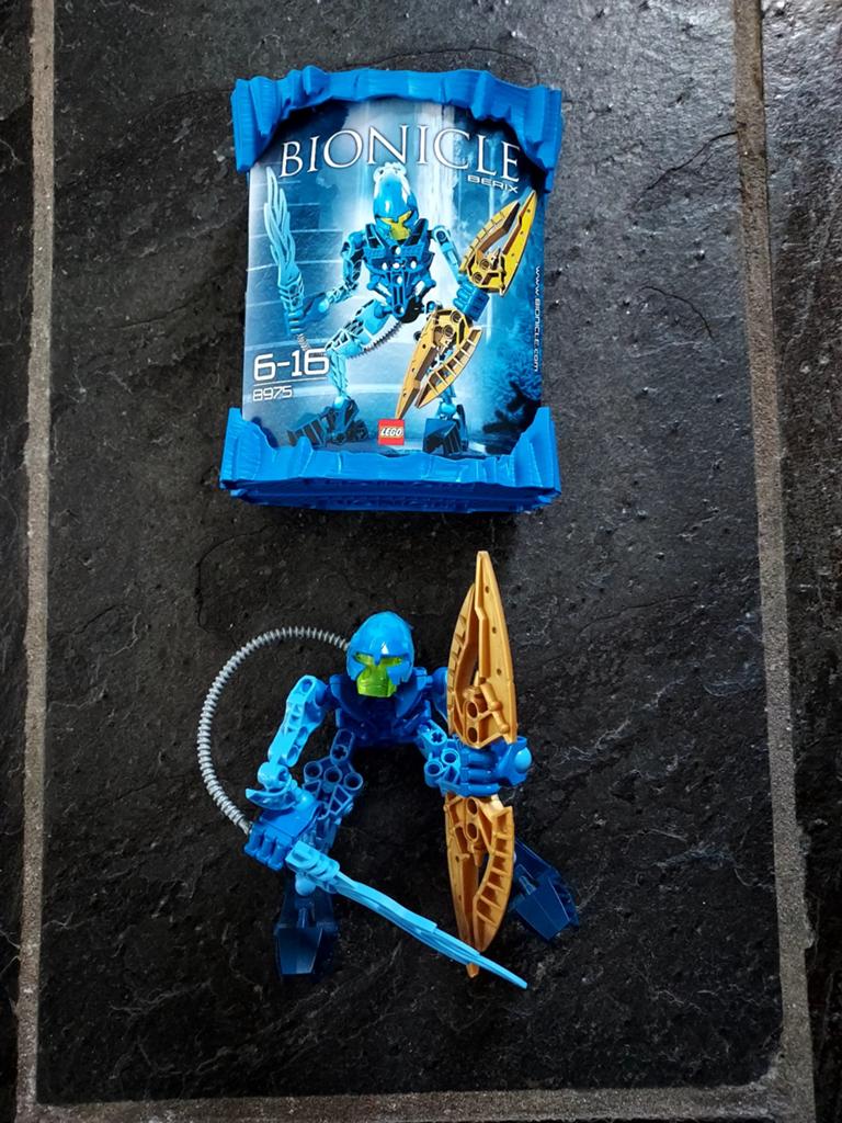 Lego Bionicle Berix 8925 compleet met doos, Gebruikt, Lego, Ophalen of Verzenden, Complete set