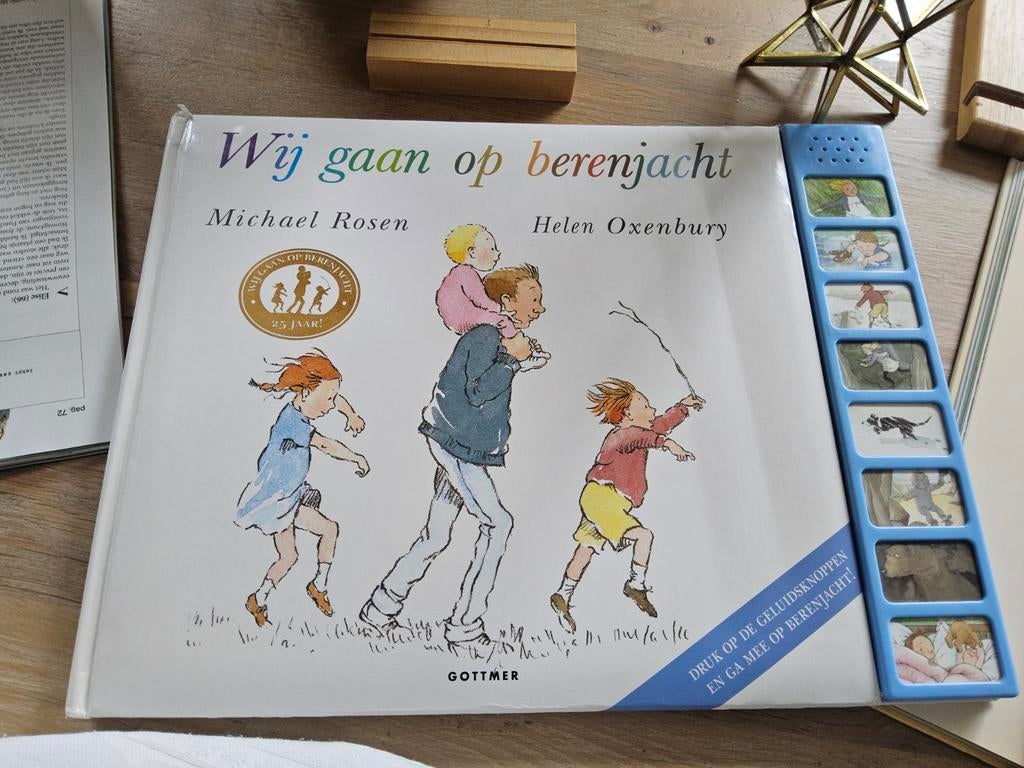 Wij gaan op berenjacht -met geluid Michael rosen Helen Oxenb, Boeken, Gelezen, Michael Rosen, Ophalen of Verzenden, 2 tot 3 jaar