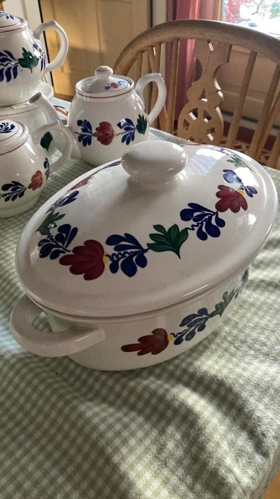 Boerenbont ovenschaal, Ophalen of Verzenden, Aardewerk, Boerenbont, Schaal of Schalen