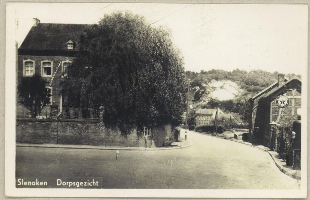 Slenaken - Dorpsgezicht, Verzenden, 1940 tot 1960, Gelopen, Limburg
