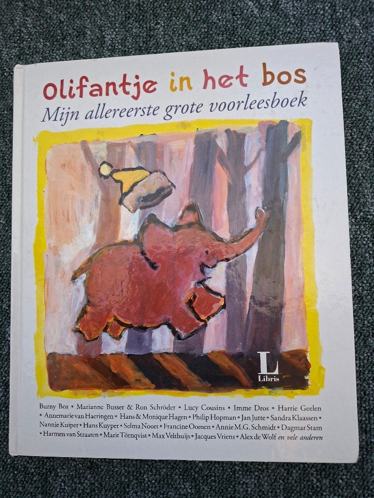 Boek "Olifantje in het bos", Gelezen, Diverse auteurs, Ophalen of Verzenden, Opvoeding tot 6 jaar