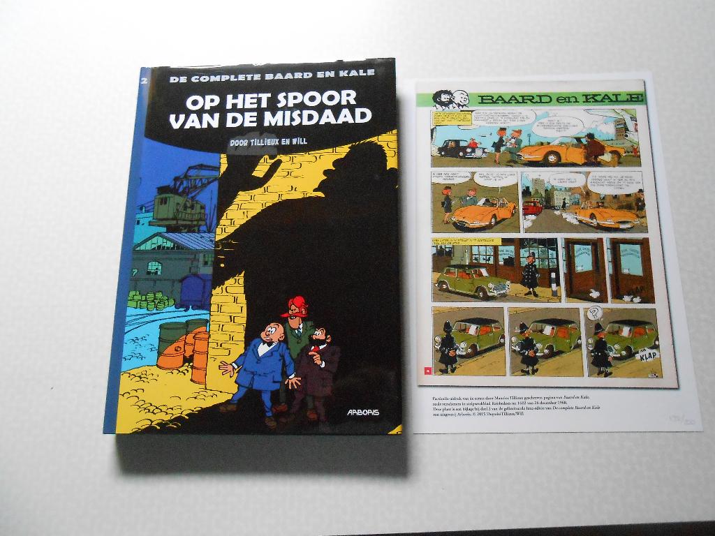 Baard en kale 2 Op het spoor van de misdaad 2015 HC 1 ste dr, Eén stripboek, Nieuw, Will, Ophalen of Verzenden