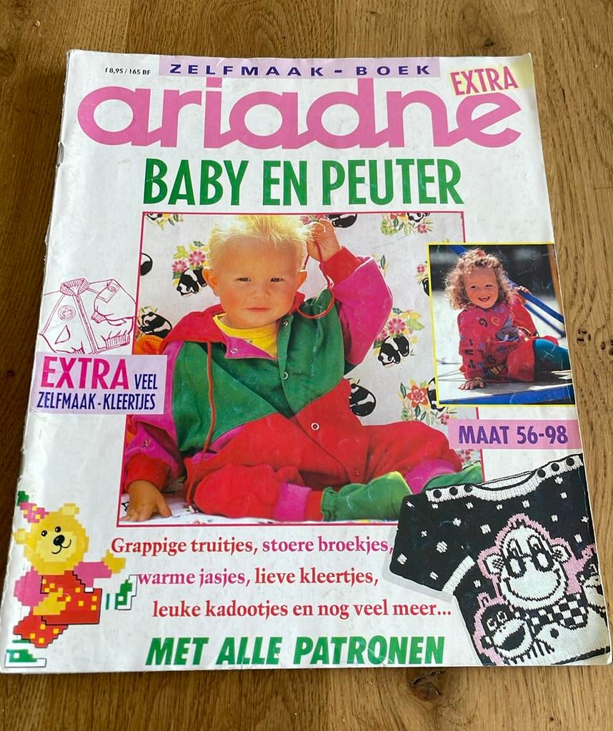 Ariadne baby en peuter 1989, Hobby en Vrije tijd, Breien en Haken, Ophalen of Verzenden, Breien of Haken, Patroon of Boek