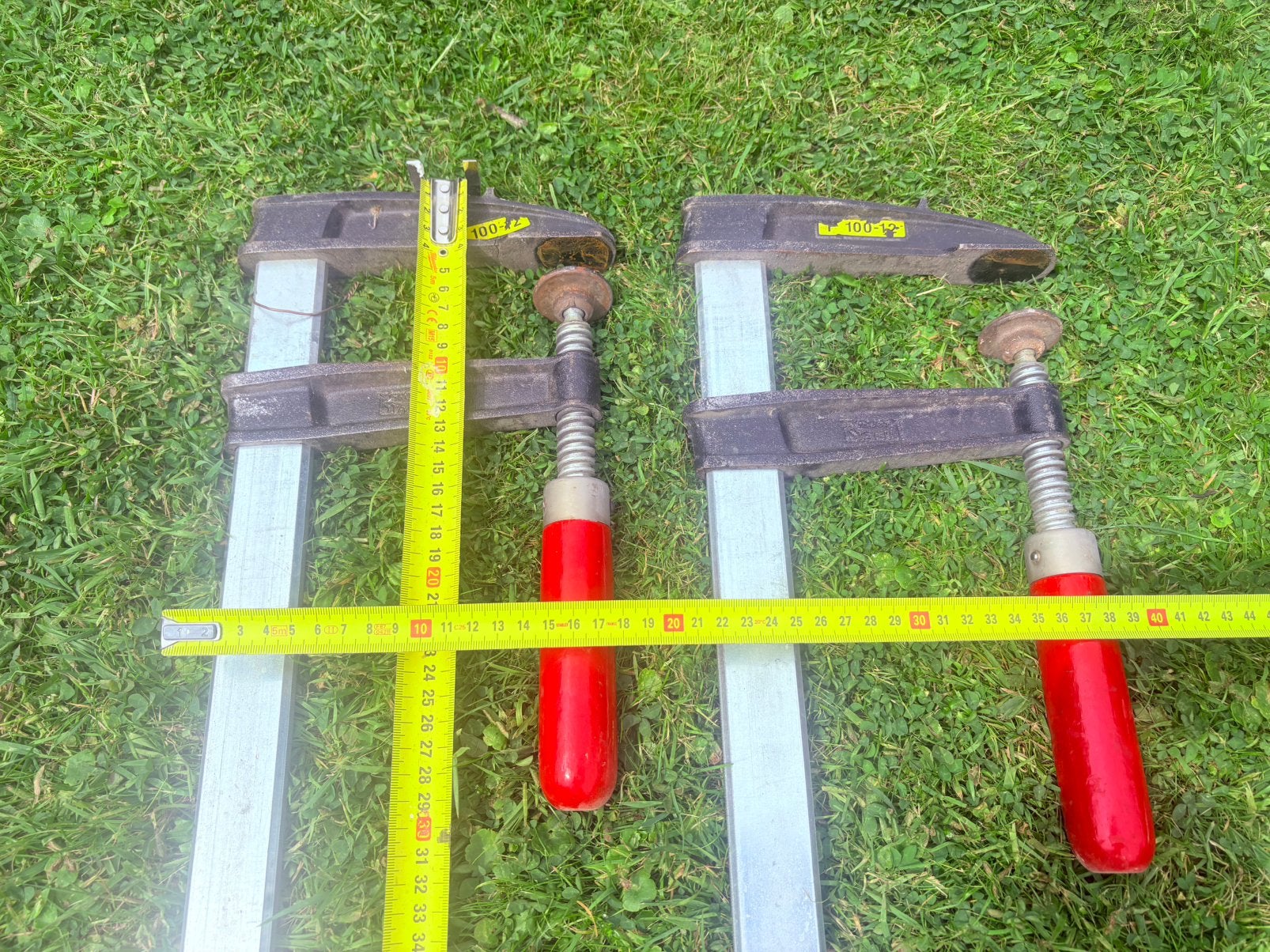 Bessey Lijmklemmen 110x14 cm | Zware Uitvoering DIN 5117, Ophalen of Verzenden, Zo goed als nieuw