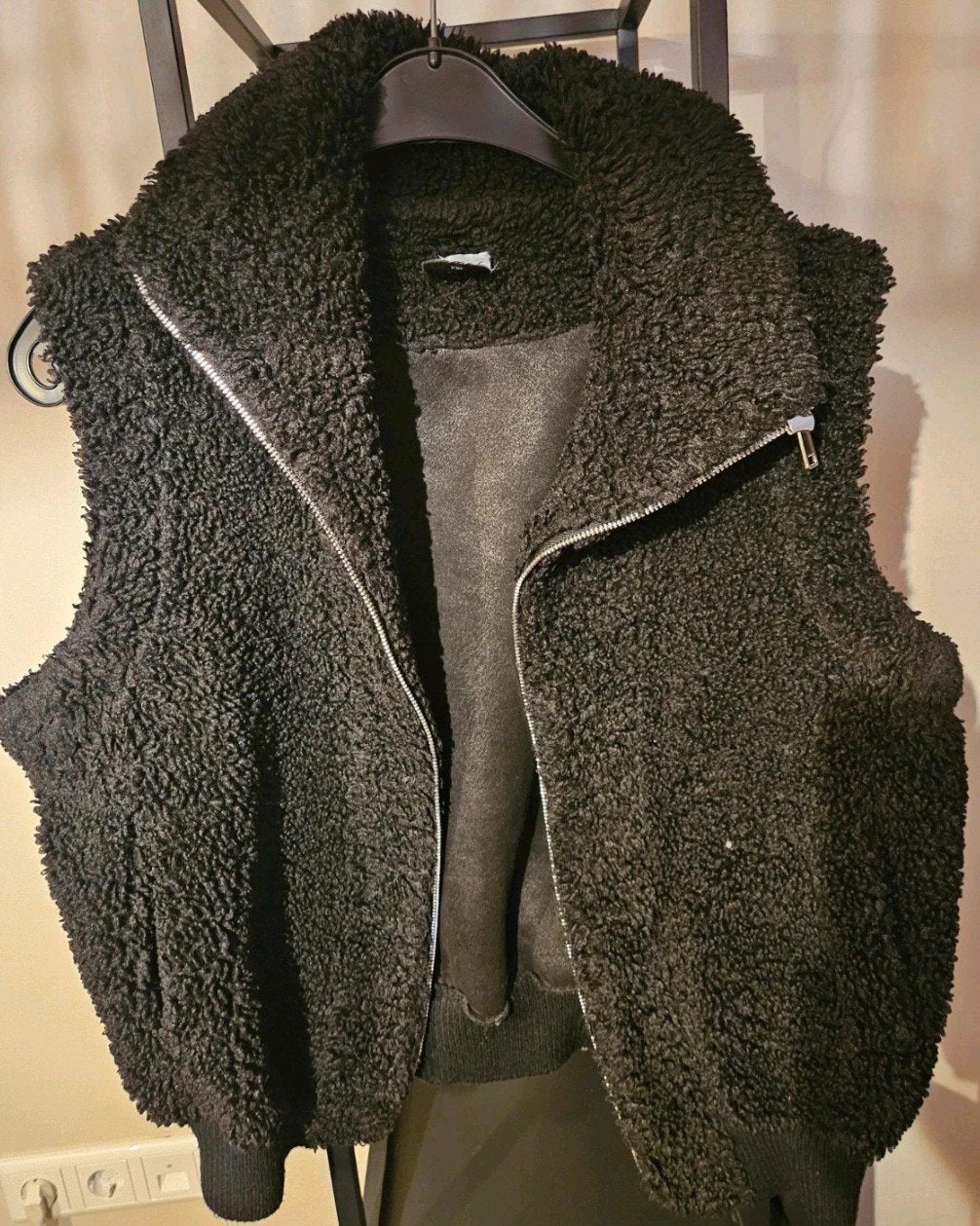 Zwart teddy gilet Maicazz  XXL draagmaat 42 44, Kleding | Dames, Zwart, Maat 42/44 (L), Ophalen of Verzenden, Maicazz