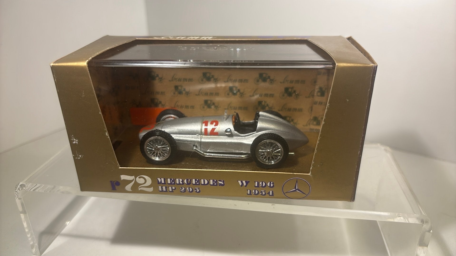 Mercedes benz w196 295 1954 brumm 1.43, Overige merken, Auto, Ophalen of Verzenden, A