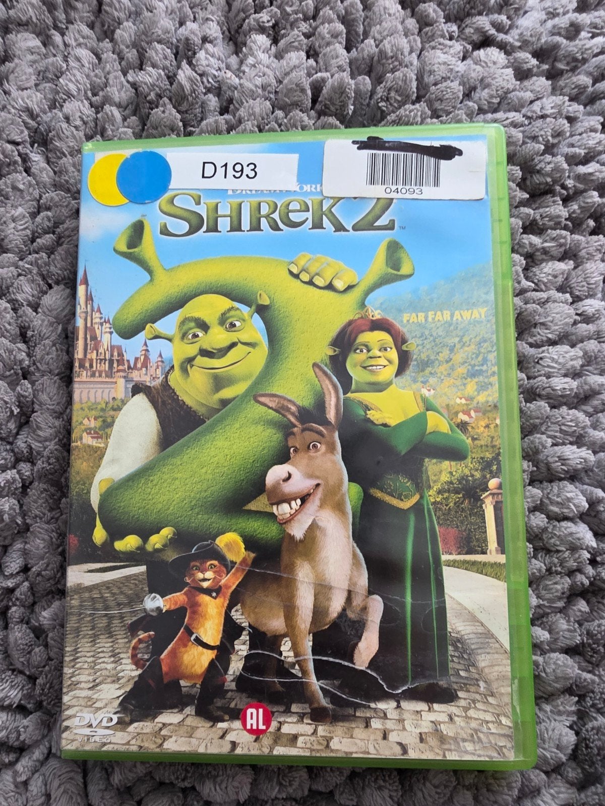 Shrek 2 DVD - Familie animatiefilm, Gebruikt, Animatie, Alle leeftijden, Nederlands