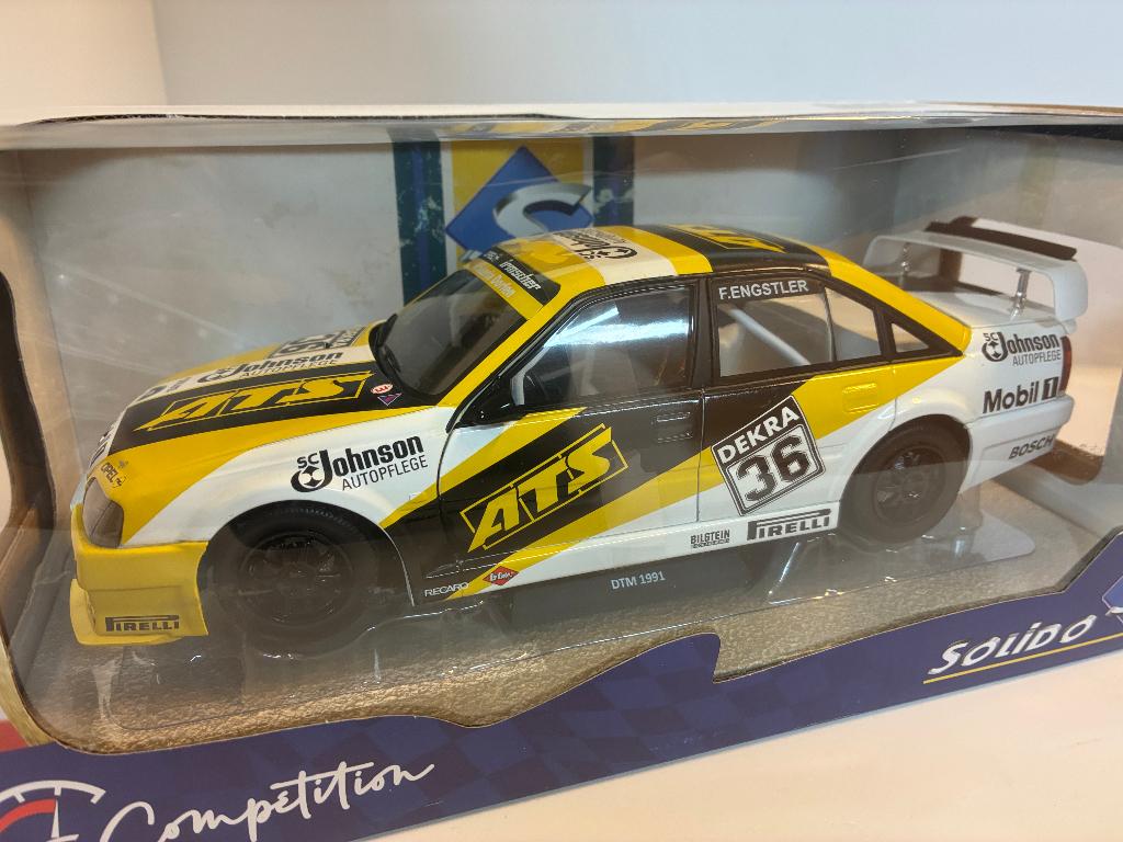 19490: Opel Omega Evolution - F.Engstler - DTM 1991 - 1:18, Hobby en Vrije tijd, Modelauto's | 1:18, Solido, Auto, Solido, Nieuw
