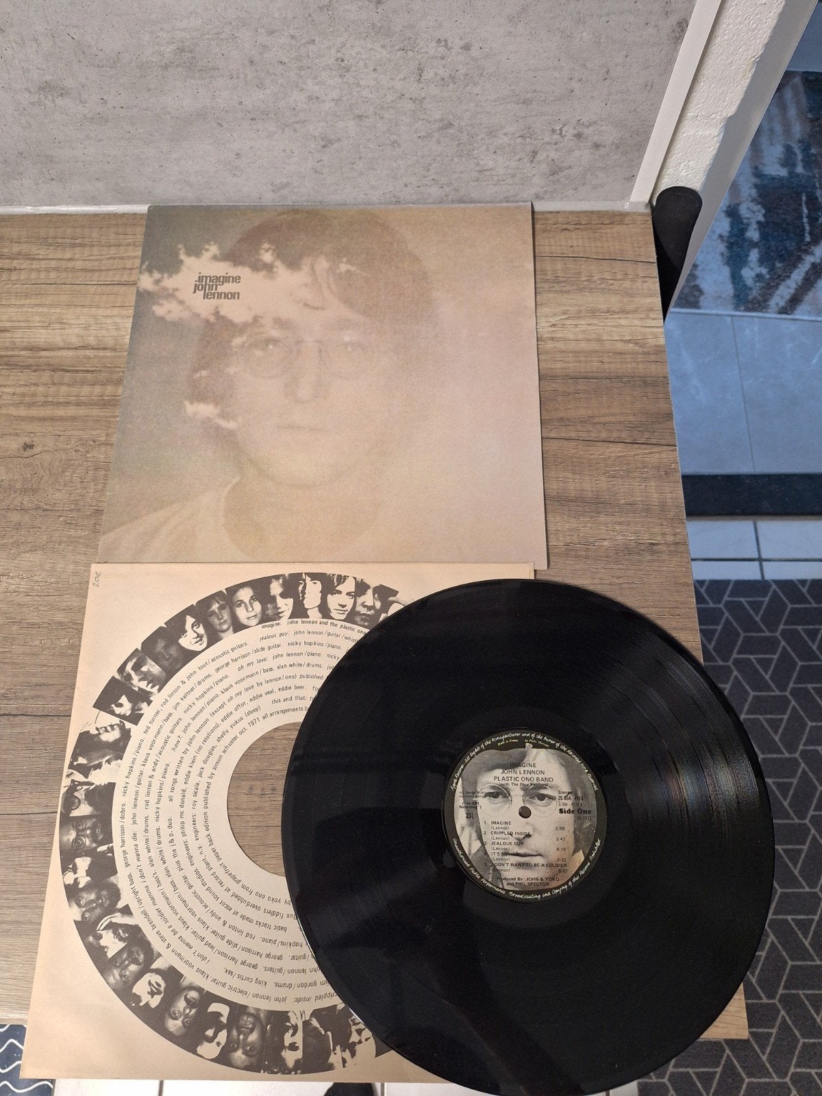 John Lennon - Imagine LP Vinyl (1971), Ophalen of Verzenden, 1970 - 1979, Gebruikt, 12 inch