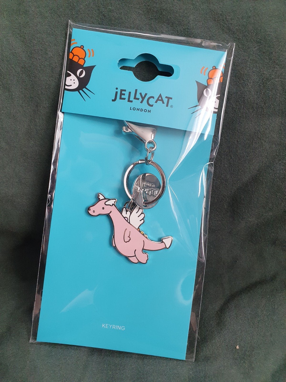 Originele Jellycat Purrks Duskrise Dragon Sleutelhanger, Verzamelen, Sleutelhangers, Ophalen of Verzenden, Nieuw, Knuffel of Figuurtje