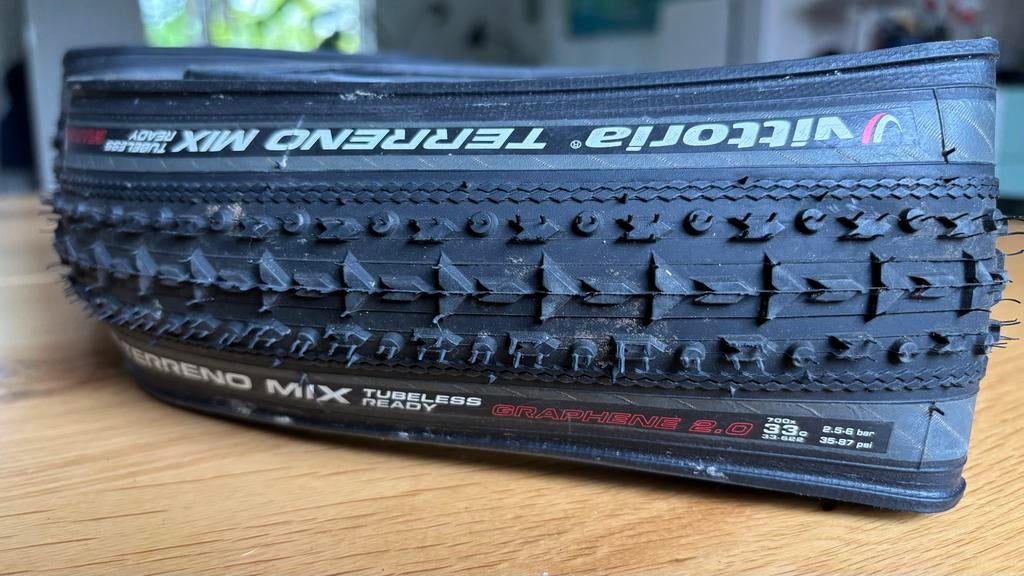 Vittoria Terreno Mix Cyclocross/Gravelband 33-622, Band, Ophalen of Verzenden, Zo goed als nieuw, Gravelbike