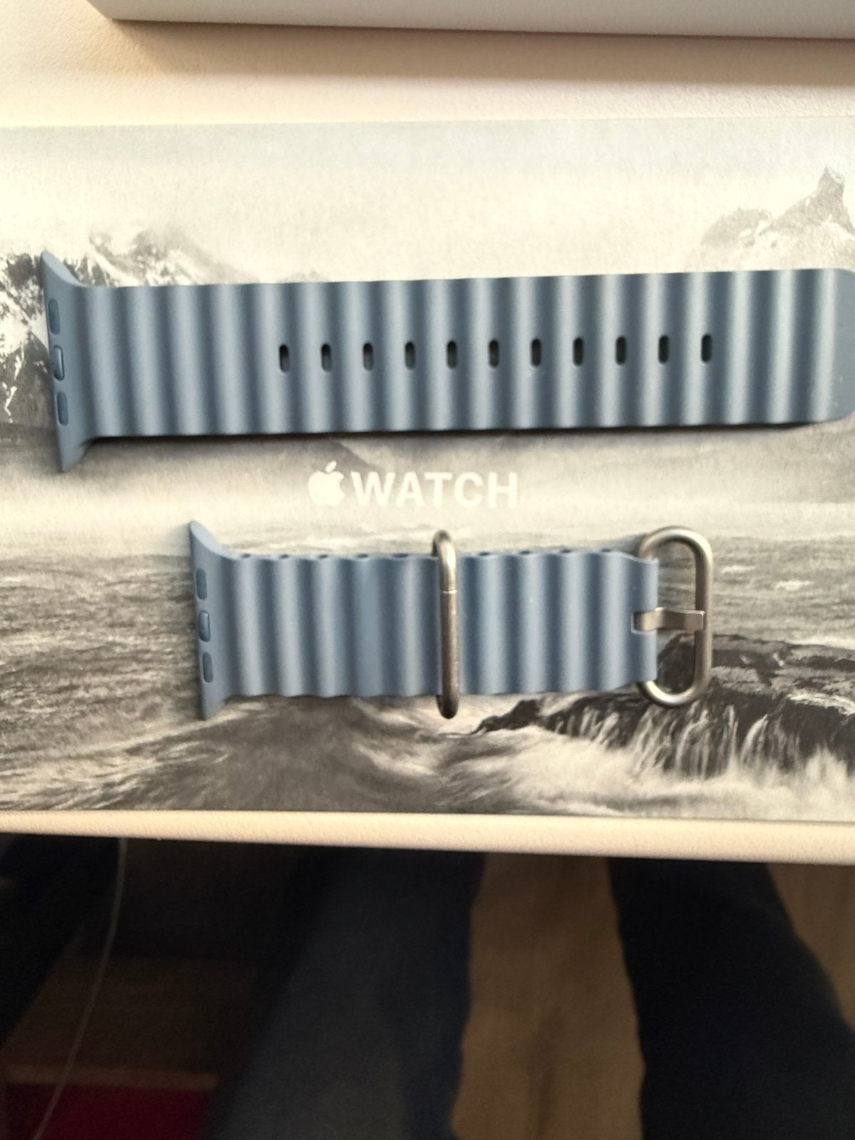Apple watch ultra originele blue ocean band, Ophalen, Nieuw, Bandje, Ultra 2 / 3 maat: 49