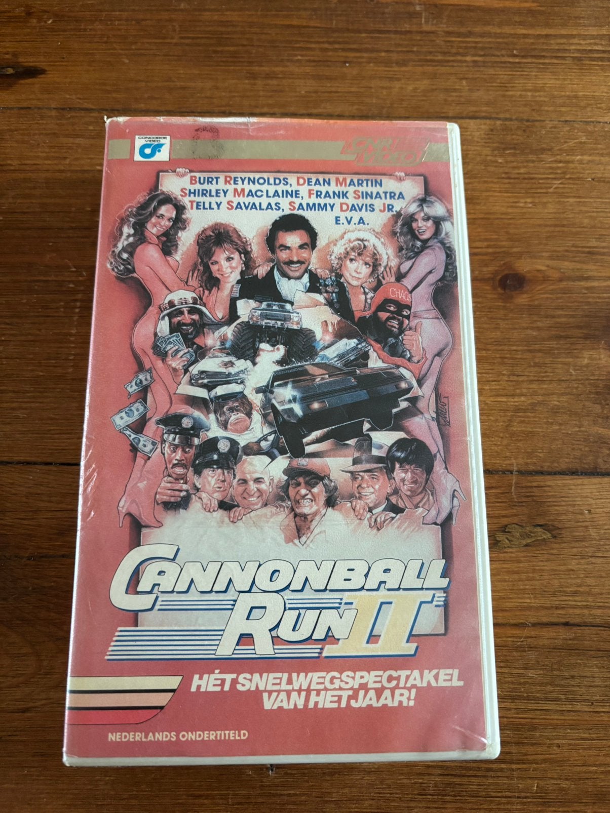 The cannonball run 2 Betamax, Cd's en Dvd's, Ophalen of Verzenden, Zo goed als nieuw