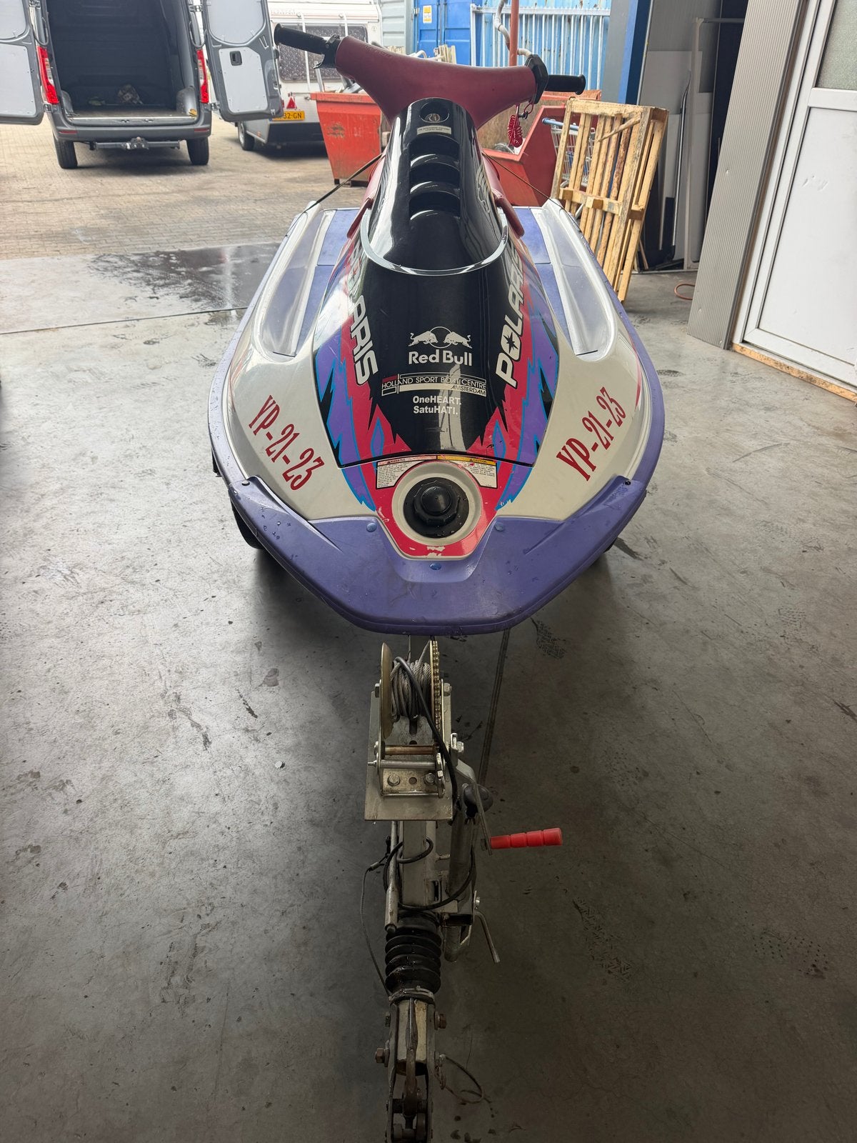 Polaris SL 750 Jetski-waterscooter  met trailer nette staat, Ophalen, Gebruikt, Benzine, 70 tot 120 pk