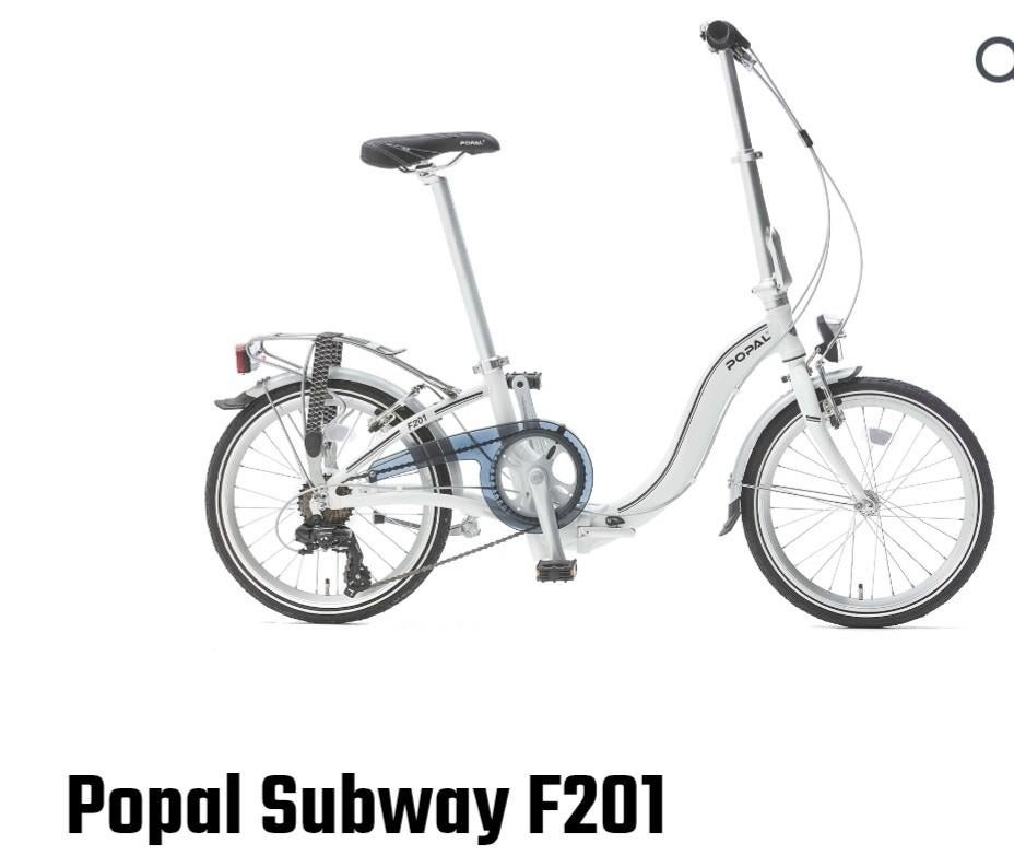 Popal Subway F201 vouwfiets met lage instap, Fietsen en Brommers, Fietsen | Vouwfietsen, Ophalen of Verzenden