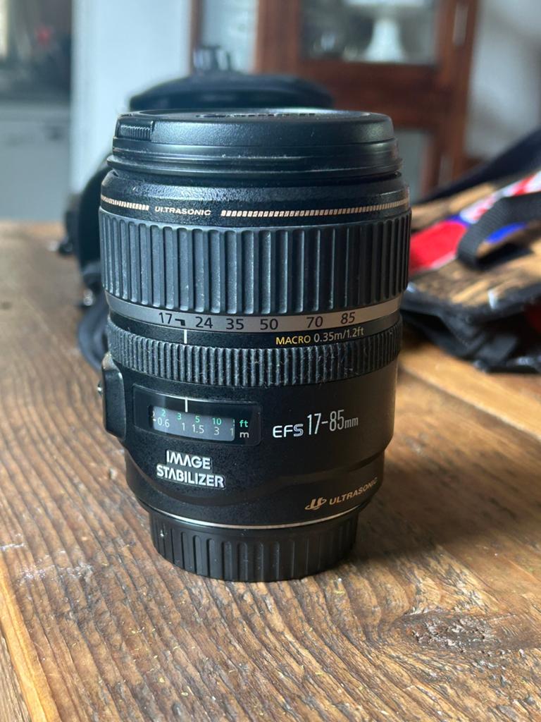 Canon EF-S 17-85mm f/4-5.6 IS USM lens, Audio, Tv en Foto, Fotografie | Lenzen en Objectieven, Ophalen of Verzenden, Zo goed als nieuw