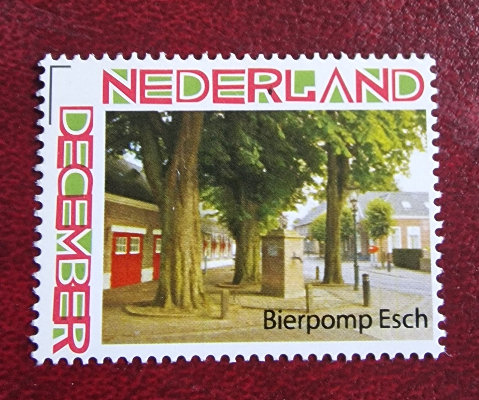 kv313 persoonlijke  December Bierpomp Esch postzegel, Ophalen of Verzenden, Na 1940, Postfris