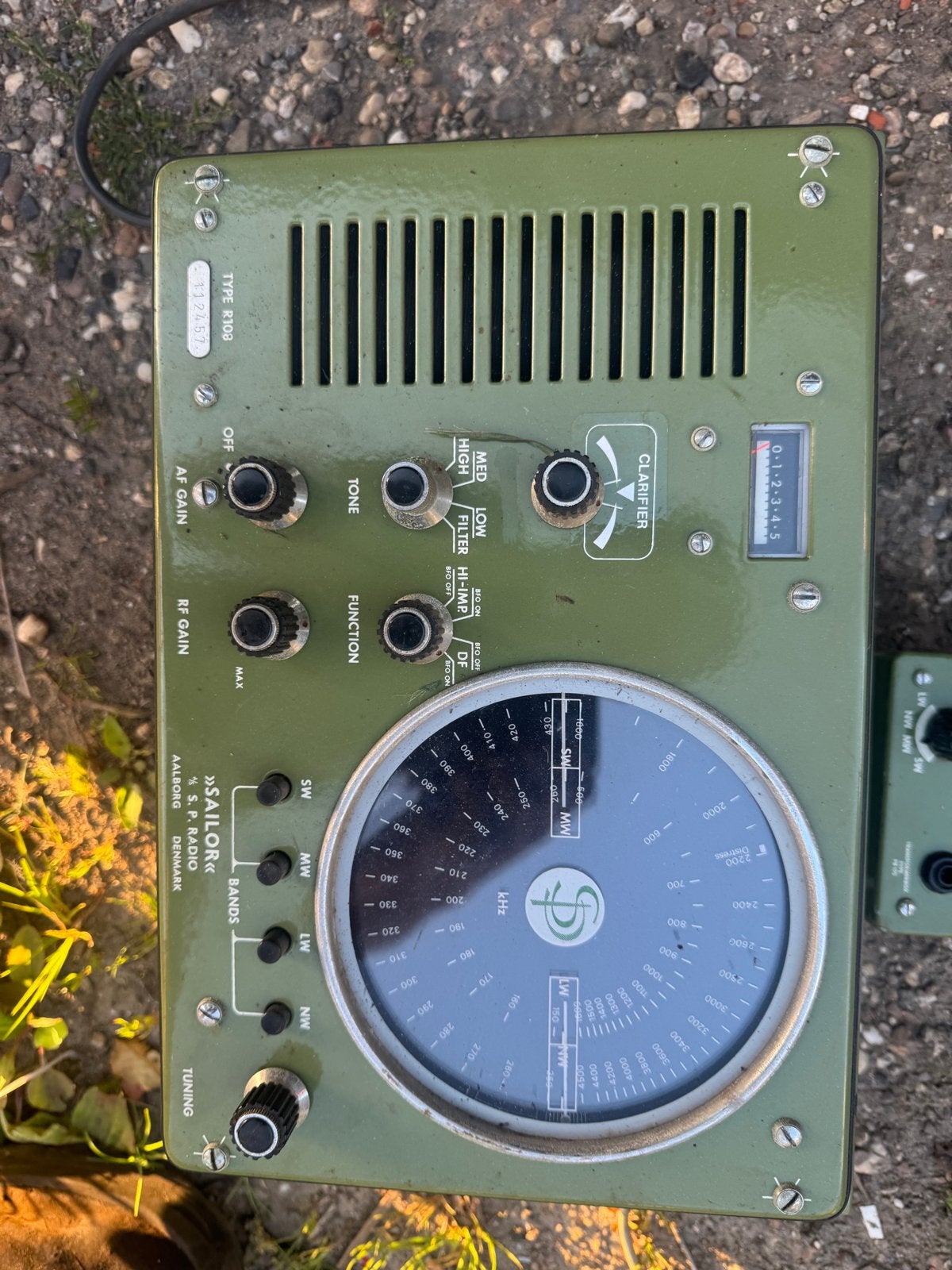 Vintage Sailor Radio Type R108 - Maritieme Ontvanger, Ophalen, Gebruikt, Radio
