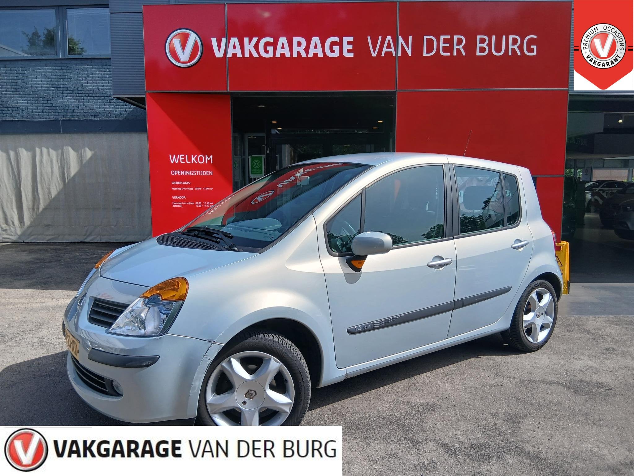 Renault Modus 1.6-16V Privilège Luxe, Auto's, Voorwielaandrijving, 4 cilinders, 49 €/maand, Origineel Nederlands