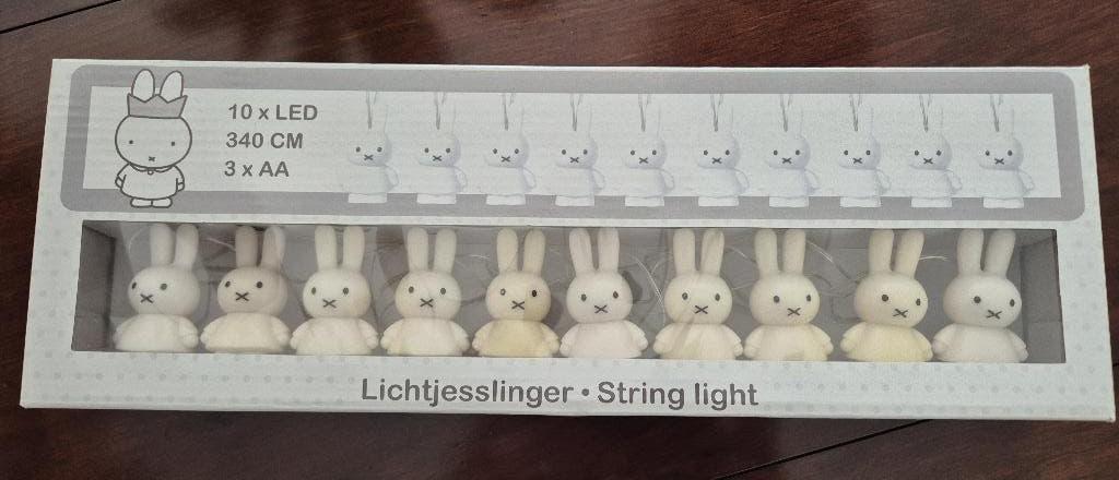 Nijntje lichtjes slinger, Kinderen en Baby's, Kinderkamer | Inrichting en Decoratie, Ophalen, Gebruikt, Overige typen