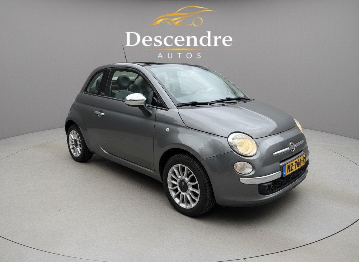 Fiat 500C 1.2 Lounge cabrio 6 maand garantie (bj 2012), Voorwielaandrijving, Euro 5, Gebruikt, 4 cilinders