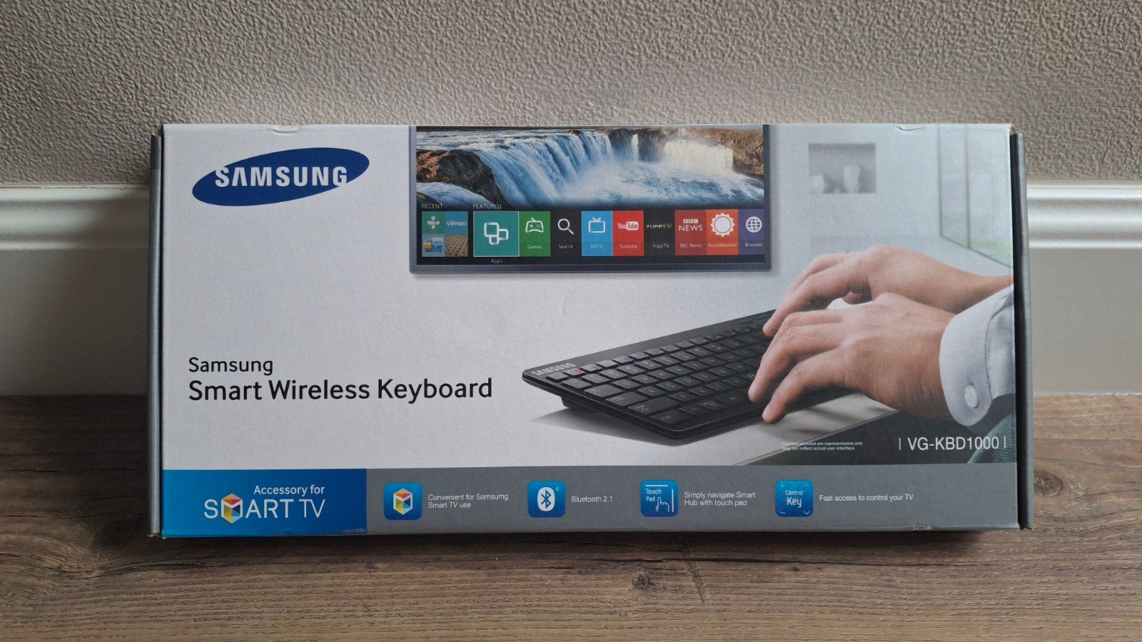 Samsung VG-KBD1000 Draadloos Smart TV Bluetooth Toestenbord, Ophalen of Verzenden, Zo goed als nieuw, Draadloos, Qwerty