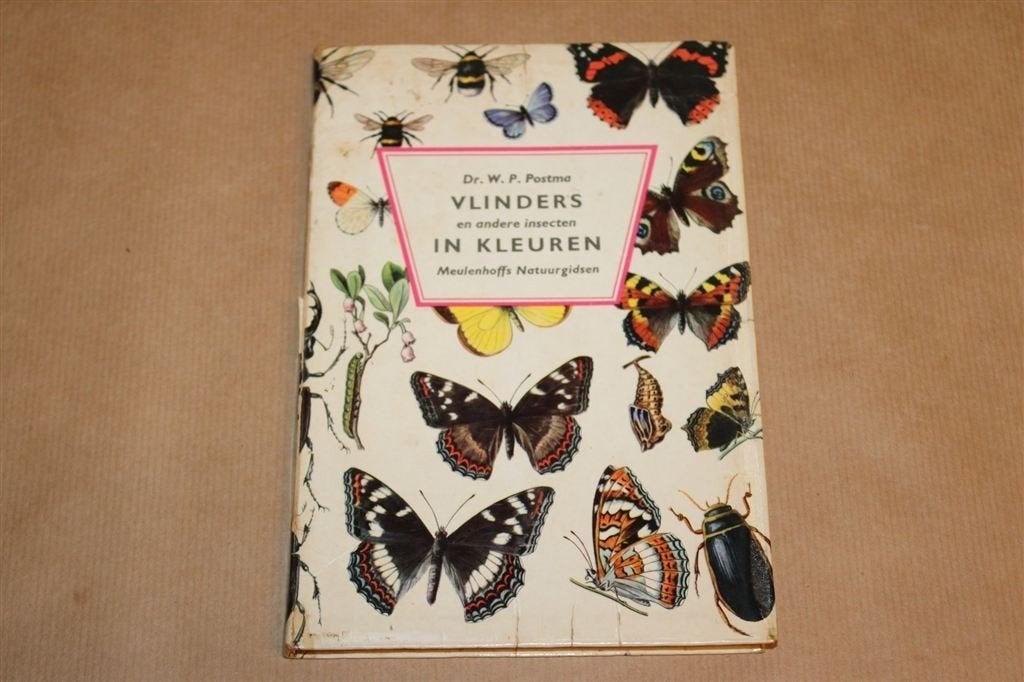 Vlinders en Insecten — Natuurgids met 64 Kleurenplaten 1961, Boeken, Ophalen of Verzenden, Gelezen, Overige diersoorten