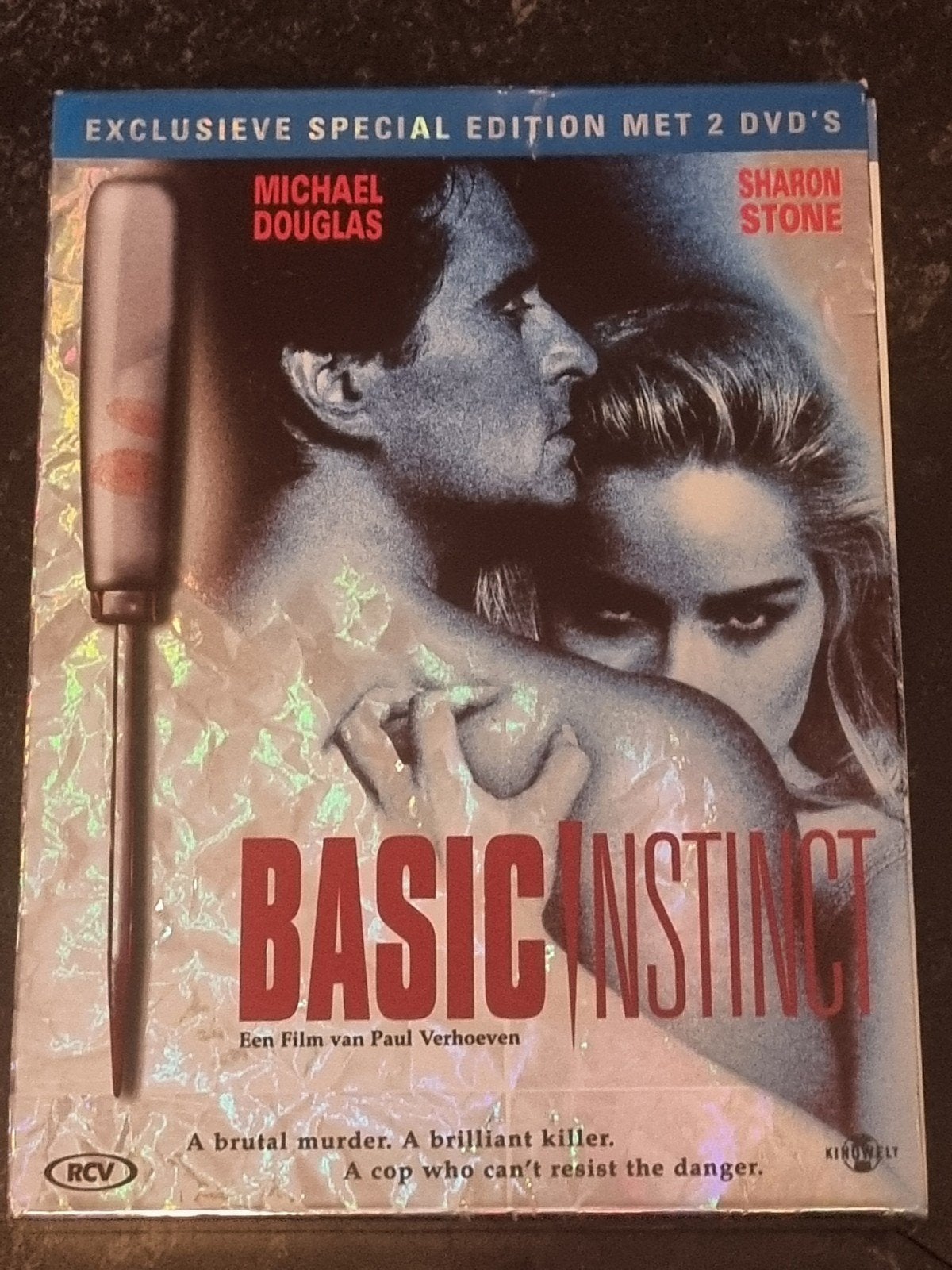 Basic Instinct - Special Edition met 2 DVD's, Cd's en Dvd's, Psychologische thriller, Engels, Vanaf 16 jaar, Spaans