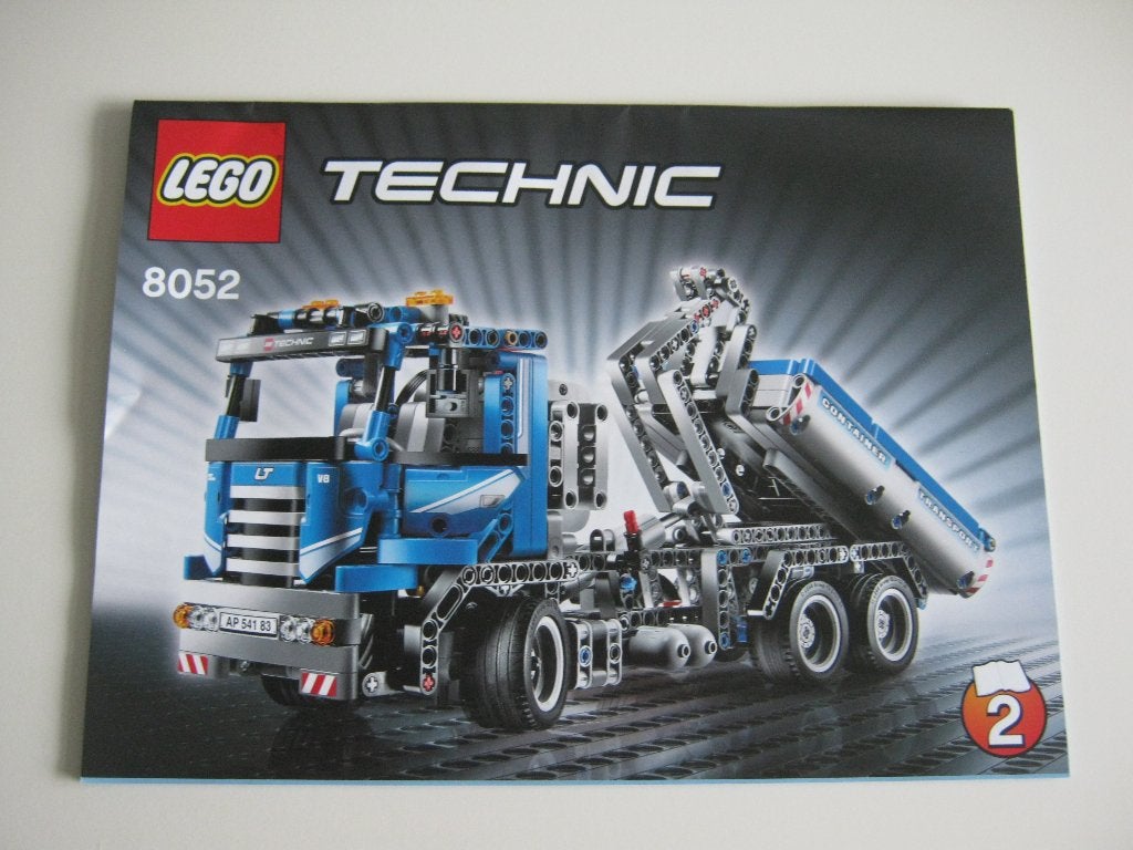 technic Lego 8052 Container Truck, Lego, Ophalen of Verzenden, Zo goed als nieuw, Technic