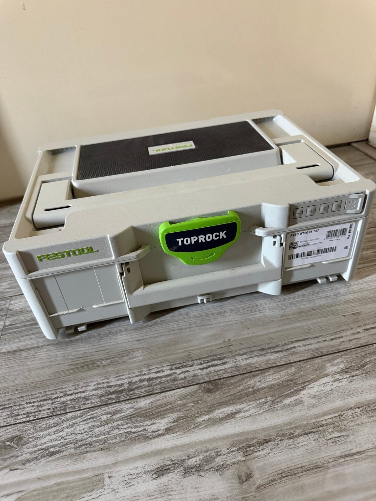 Festool TOPROCK SYST BT20 M 137 Bluetooth Speaker, Ophalen of Verzenden, Zo goed als nieuw