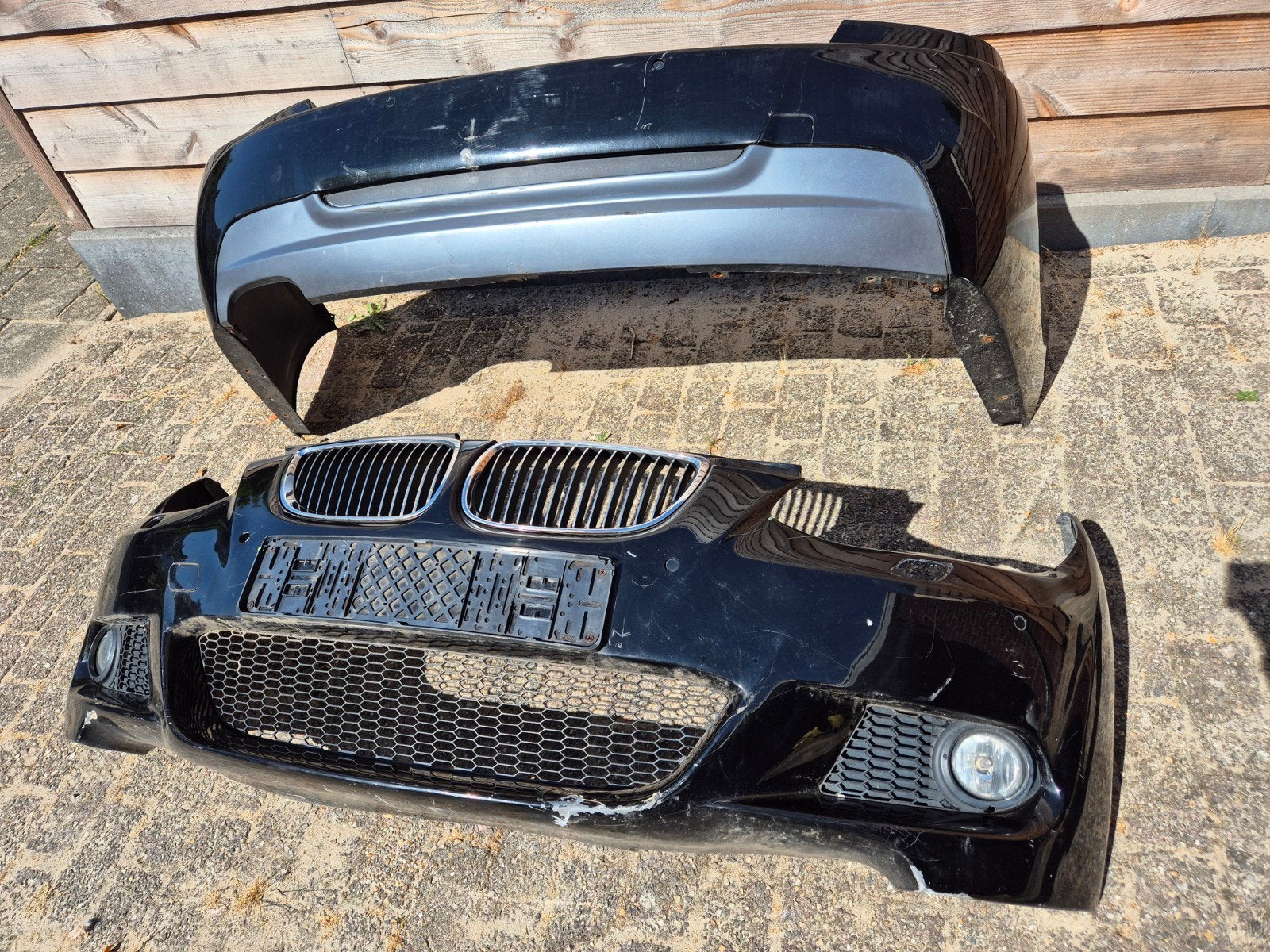 BMW E92 E93 M VOORBUMPER M ACHTERBUMPER ORIGINEEL, Gebruikt, Ophalen of Verzenden, Bumper, Achter