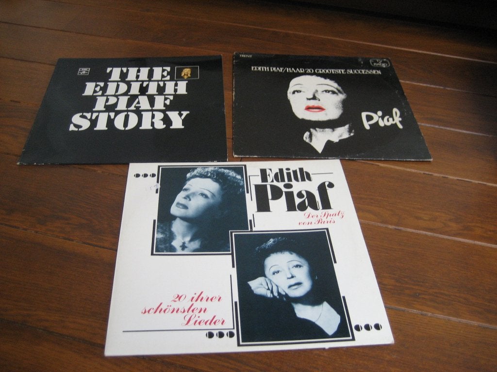 Edith piaf lps, Ophalen of Verzenden, Voor 1960, Gebruikt, 12 inch