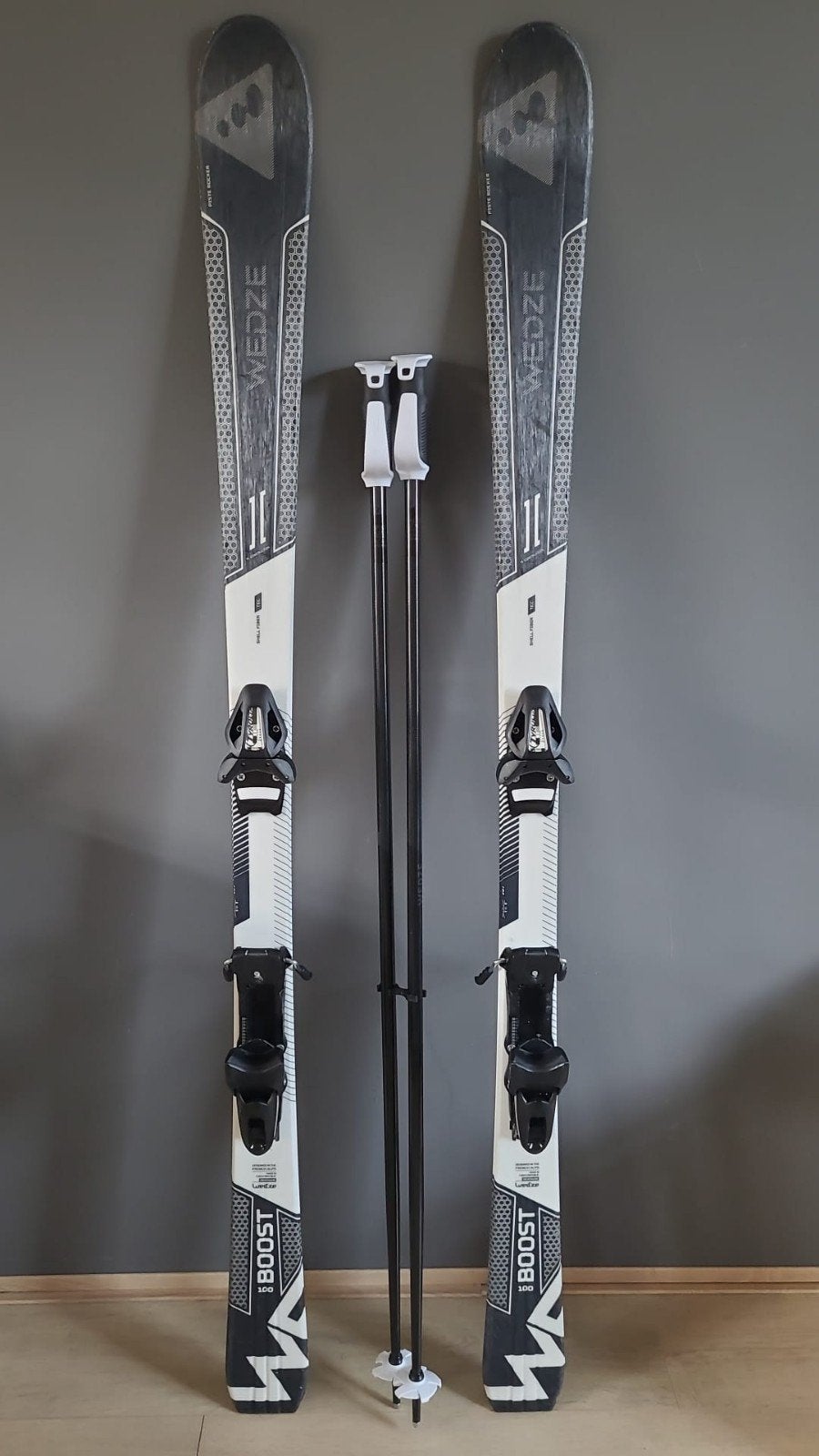 Ski's en skistokken Wedze Boost 100, Sport en Fitness, Skiën en Langlaufen, Ophalen, Zo goed als nieuw, 160 tot 180 cm, Overige merken