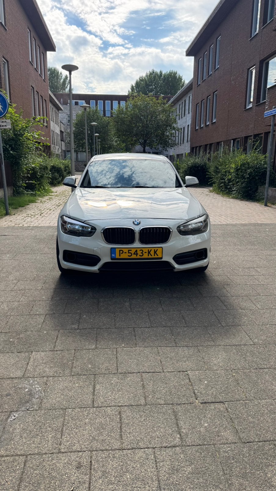 BMW 116I 2016 Handgeschakeld | Airco | elektrische ramen, 1-Serie, 1280 kg, Wit, Particulier