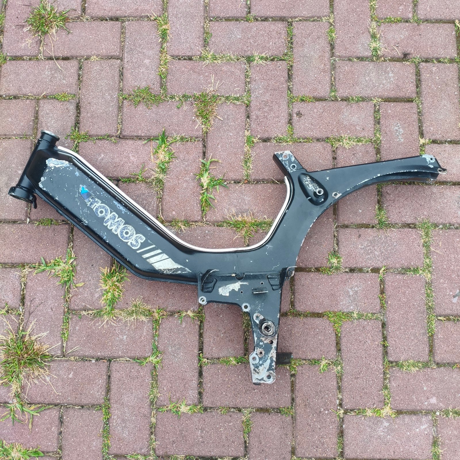 Tomos brom frame geel kenteken., Ophalen, Gebruikt, Frame, Tomos