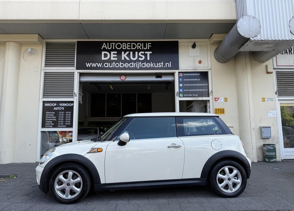 Mini Mini 1.4 One 2009 Airco Nieuwe APK, Voorwielaandrijving, 4 cilinders, 4 stoelen, Origineel Nederlands