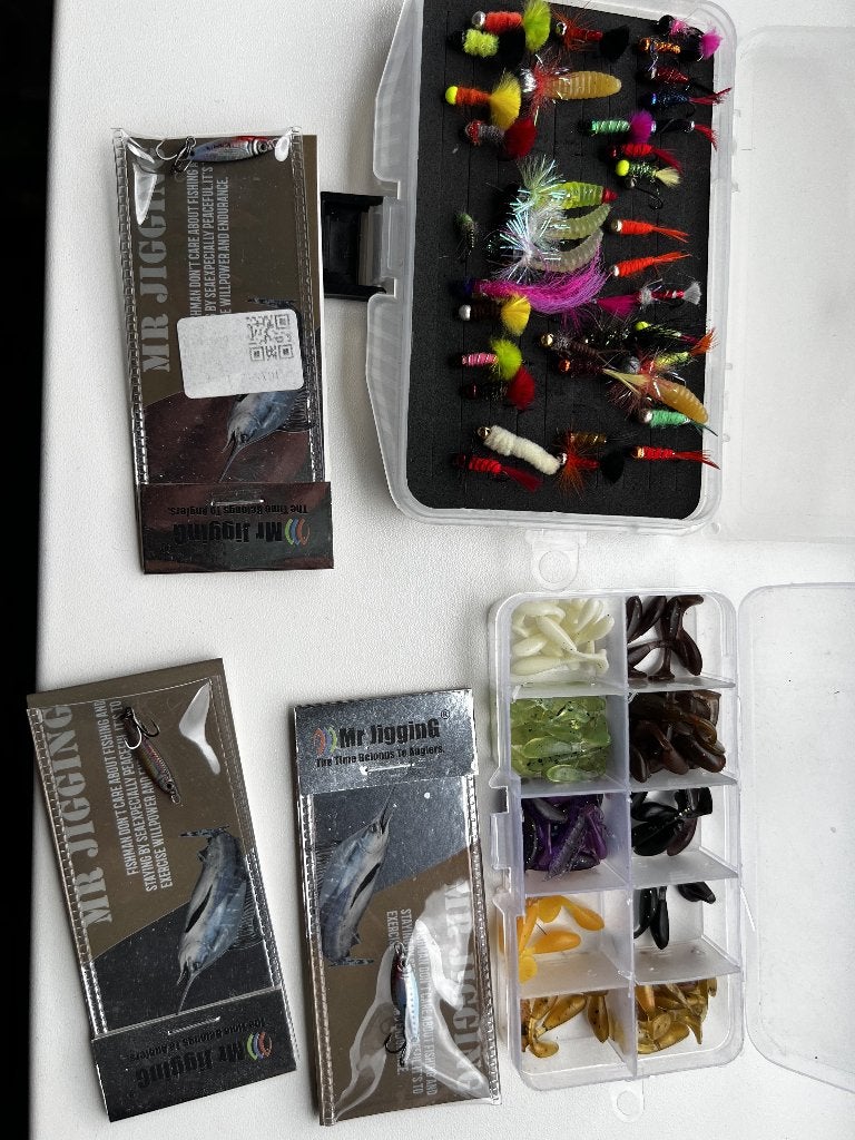 Ultra Light Kunstaas Set - Micro Jigs / Lepels / Shads, Ophalen of Verzenden, Nieuw, Overige typen