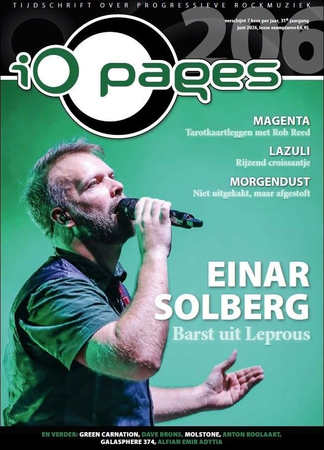 IO PAGES EINAR SOLBERG MAGENTA LAZULI MORGENDUST LEPROUS, Verzenden, Zo goed als nieuw, Muziek, Film of Tv