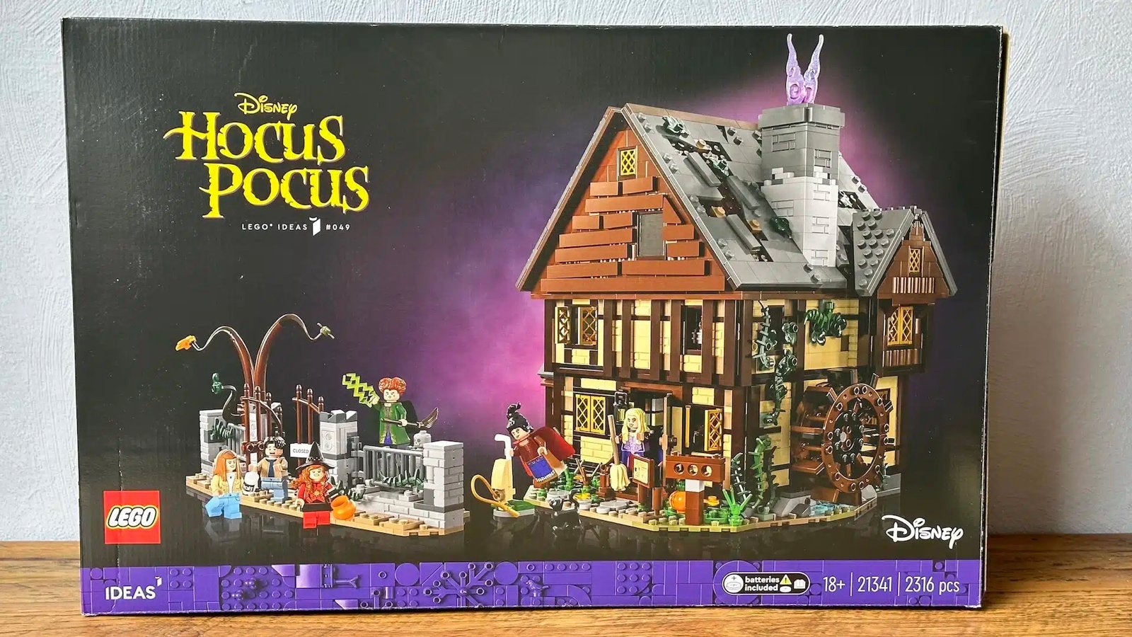 Lego Ideas 21341 The Sanderson Sisters Cottage (Hocus Pocus), Verzenden, Nieuw