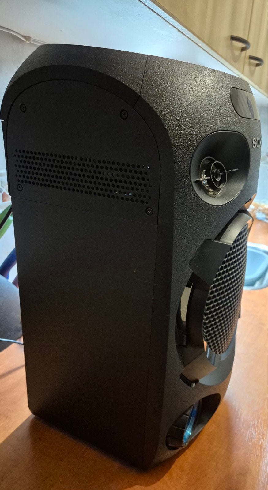 SONY MHC-V02 INCL STROOMKABEL + AFSTANDSBEDIENING, Ophalen of Verzenden, Gebruikt