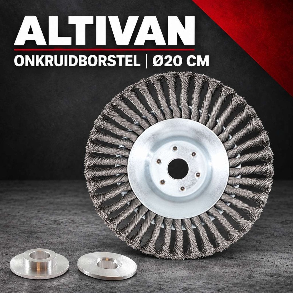 Altivan 8 onkruidborstels 20 cm voor bosmaaier, Tuin en Terras, Nieuw, <redacted>, Altivan, Ophalen