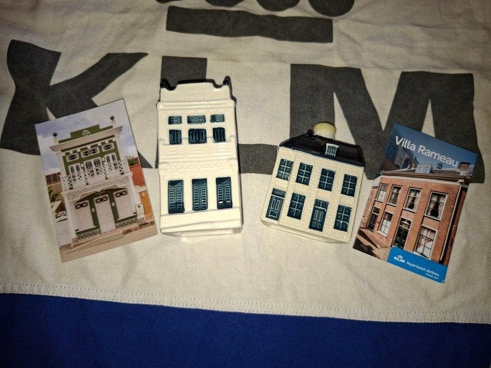 KLM huisjes 103 en 106 met flyers, Ophalen of Verzenden, Nieuw, 81 t/m 91, Gevuld