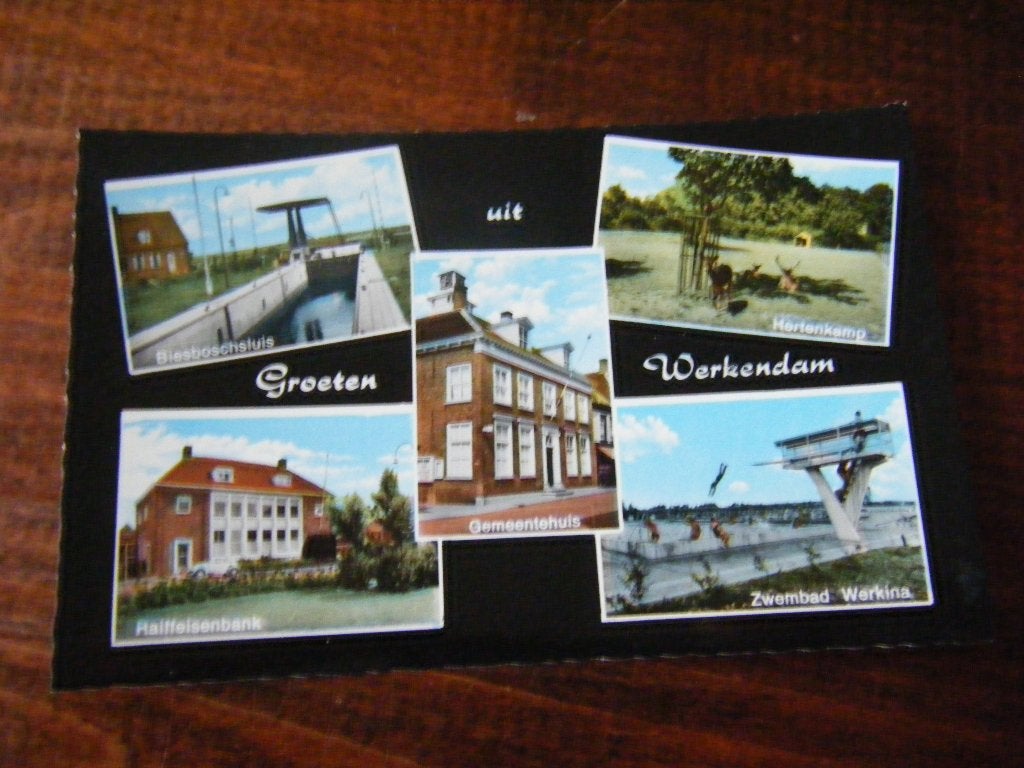 P38 - Werkendam - oa Sluis - Mooi/Oud, Ophalen of Verzenden, 1960 tot 1980, Noord-Brabant